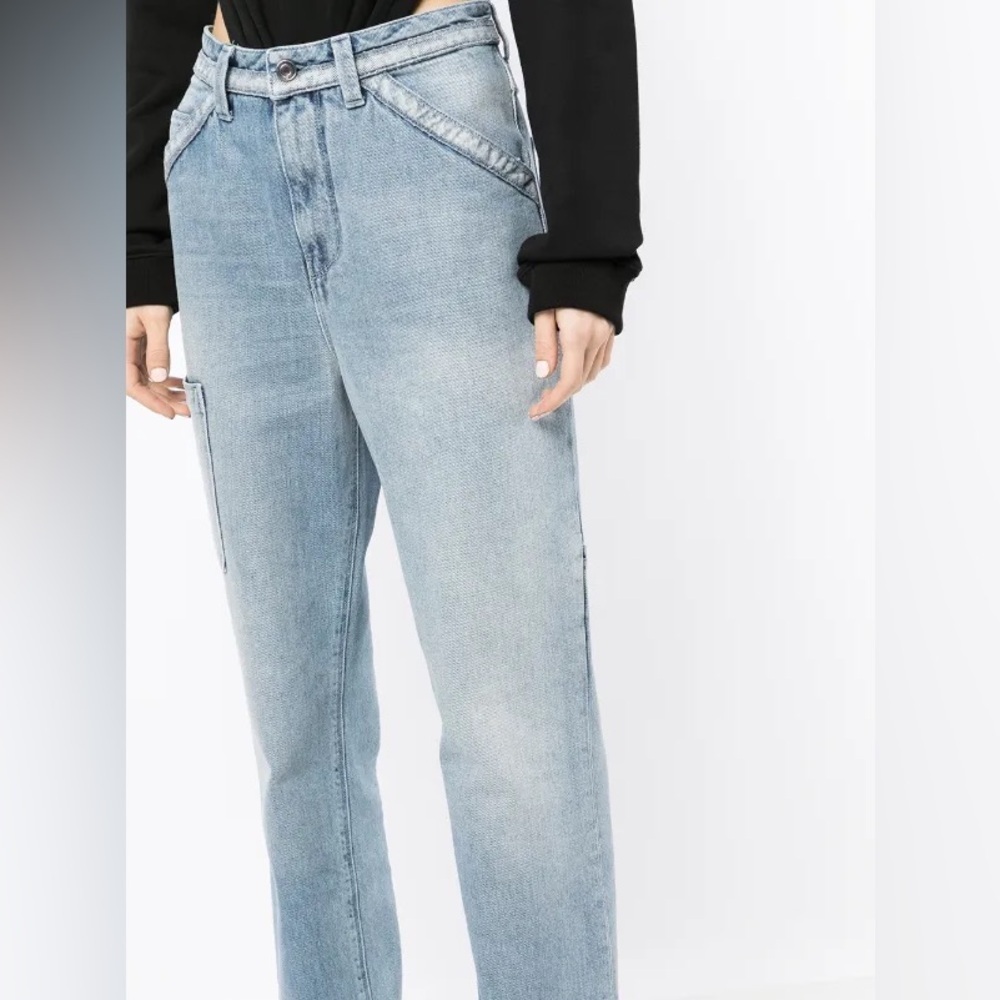 NWT RtA Road to Awe Rowan High Rise Relaxed Fit Straight Leg Jeans sz 27 - Picture 4 of 10